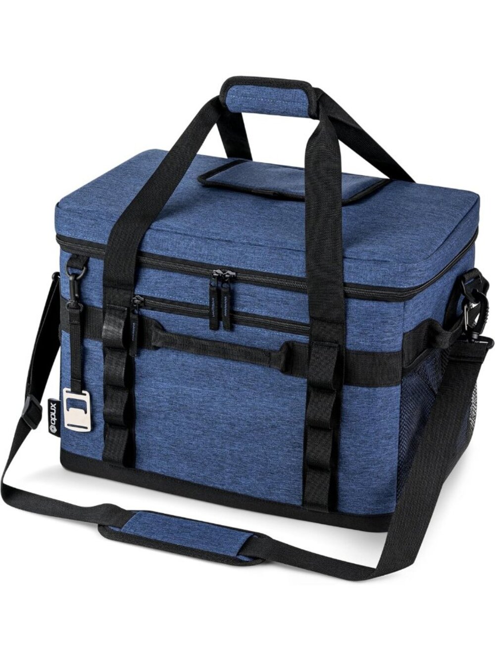 Insulated Collapsible Soft Cooler Bag - Leakproof Tote for 48/60 Cans, Travel